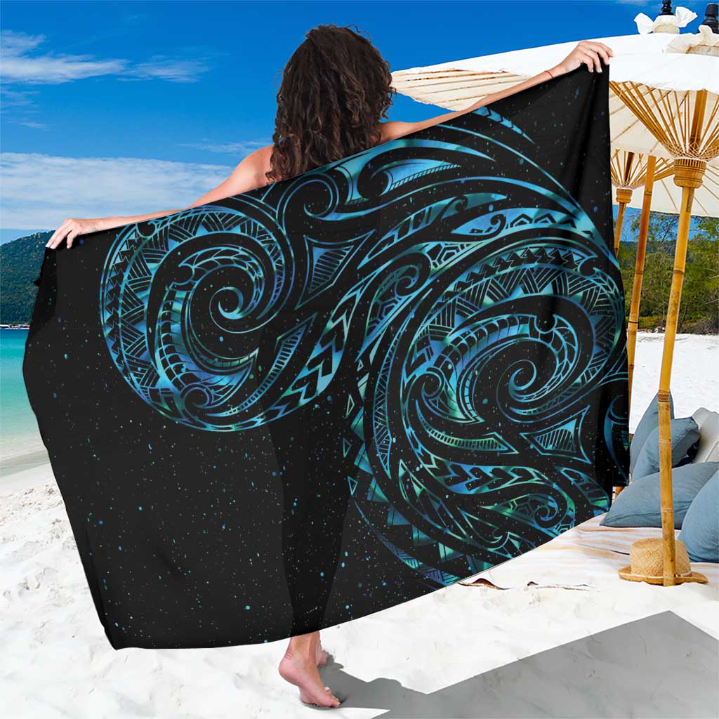 New Zealand Tribal Tattoo Sarong With Matariki Art LT9 One Size 44 x 66 inches Galaxy - Polynesian Pride
