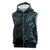 New Zealand Matariki Sleeveless Zip Hoodie Galaxy Maori Tribal Tattoo - Polynesian Pride