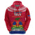 Haiti Independence Day Hoodie Libete Egalite Fratenite Ayiti 1804 With Polynesian Pattern LT9 - Polynesian Pride