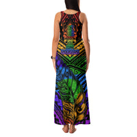 New Zealand LGBT Fern Heart Family Matching Tank Maxi Dress and Hawaiian Shirt Dont judge What You Dont Understand LT9 - Polynesian Pride