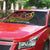 Papua New Guinea Tribal Tattoo Auto Sun Shade 50th Independence Anniversary - Polynesian Pride
