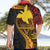 Papua New Guinea Tribal Tattoo Hawaiian Shirt 50th Independence Anniversary