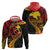 Papua New Guinea Tribal Tattoo Hoodie 50th Independence Anniversary