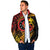 Papua New Guinea Tribal Tattoo Padded Jacket 50th Independence Anniversary - Polynesian Pride