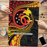 Papua New Guinea Tribal Tattoo Puzzle 50th Independence Anniversary - Polynesian Pride