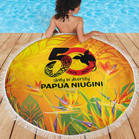 Papua New Guinea Unity in Diversity Beach Blanket 50th Indipendens Papua Niugini
