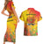 Papua New Guinea Unity in Diversity Couples Matching Short Sleeve Bodycon Dress and Hawaiian Shirt 50th Indipendens Papua Niugini