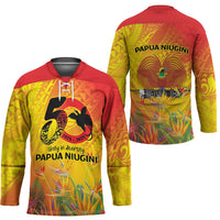 Papua New Guinea Unity in Diversity Hockey Jersey 50th Indipendens Papua Niugini - Polynesian Pride