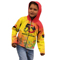 Papua New Guinea Unity in Diversity Kid Hoodie 50th Indipendens Papua Niugini