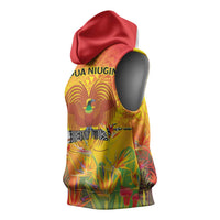Papua New Guinea Unity in Diversity Sleeveless Hoodie 50th Indipendens Papua Niugini LT9 - Polynesian Pride