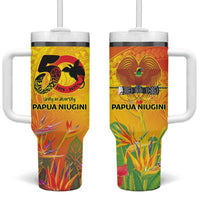 Papua New Guinea Unity in Diversity Tumbler With Handle 50th Indipendens Papua Niugini