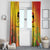 Papua New Guinea Unity in Diversity Window Curtain 50th Indipendens Papua Niugini