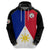 (Custom Text and Number) Philippines Concept Home Football Hoodie Pilipinas Flag Black Style 2023 LT9 - Polynesian Pride