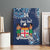 Personalised Fiji 54th Anniversary Canvas Wall Art Siga Ni Bula Galala Marautaki O Viti LT9