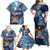 Personalised Fiji 54th Anniversary Family Matching Off Shoulder Maxi Dress and Hawaiian Shirt Siga Ni Bula Galala Marautaki O Viti