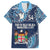 Personalised Fiji 54th Anniversary Family Matching Off Shoulder Short Dress and Hawaiian Shirt Siga Ni Bula Galala Marautaki O Viti LT9