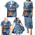 Personalised Fiji 54th Anniversary Family Matching Puletasi and Hawaiian Shirt Siga Ni Bula Galala Marautaki O Viti