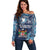 Personalised Fiji 54th Anniversary Off Shoulder Sweater Siga Ni Bula Galala Marautaki O Viti