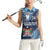 Personalised Fiji 54th Anniversary Women Sleeveless Polo Shirt Siga Ni Bula Galala Marautaki O Viti LT9