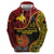 Personalised Papua New Guinea 49th Anniversary Hoodie Hapi De bilong Indipendens Papua Niugini