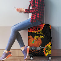 Personalised Papua New Guinea 49th Anniversary Luggage Cover Hapi De bilong Indipendens Papua Niugini LT9 - Polynesian Pride