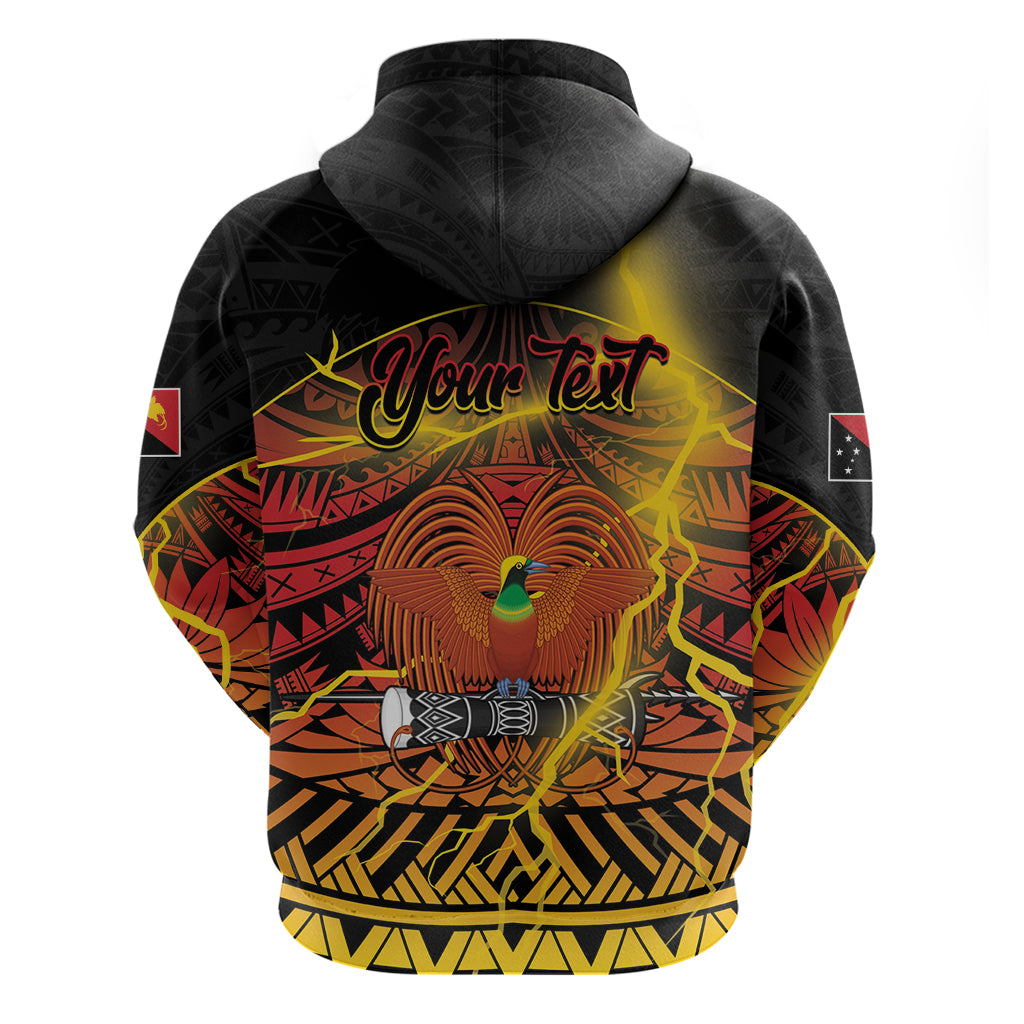 Personalised Papua New Guinea 49th Anniversary Hoodie Bird of Paradise Unity In Diversity LT9 - Polynesian Pride