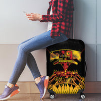 Personalised Papua New Guinea 49th Anniversary Luggage Cover Bird of Paradise Unity In Diversity LT9 - Polynesian Pride