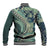 Hawaiian Hibiscus Tribal Vintage Motif Baseball Jacket Ver 1