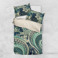 Hawaiian Hibiscus Tribal Vintage Motif Bedding Set Ver 1