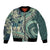 Hawaiian Hibiscus Tribal Vintage Motif Bomber Jacket Ver 1