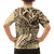 Hawaiian Hibiscus Tribal Vintage Motif Family Matching Tank Maxi Dress and Hawaiian Shirt Ver 3