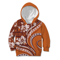 Hawaiian Hibiscus Tribal Vintage Motif Kid Hoodie Ver 5