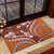 Hawaiian Hibiscus Tribal Vintage Motif Rubber Doormat Ver 5