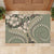 Hawaiian Hibiscus Tribal Vintage Motif Rubber Doormat Ver 6