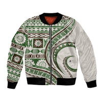 Hawaiian Hibiscus Tribal Vintage Motif Bomber Jacket Ver 7