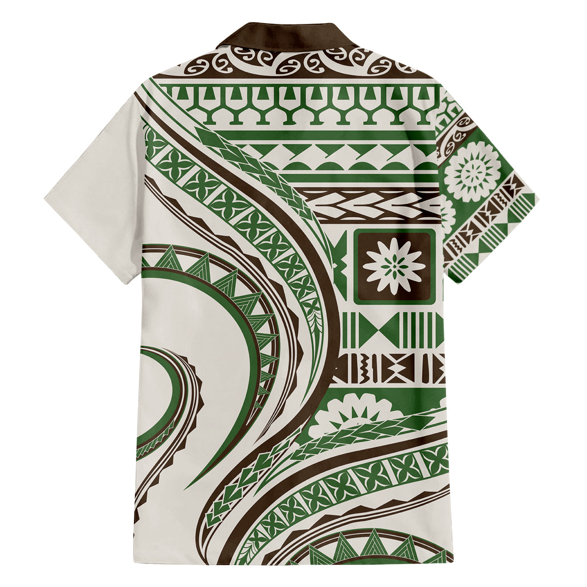 Hawaiian Hibiscus Tribal Vintage Motif Family Matching Long Sleeve Bodycon Dress and Hawaiian Shirt Ver 7 LT9 - Polynesian Pride