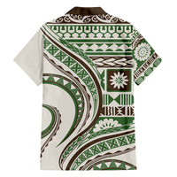 Hawaiian Hibiscus Tribal Vintage Motif Family Matching Long Sleeve Bodycon Dress and Hawaiian Shirt Ver 7 LT9 - Polynesian Pride