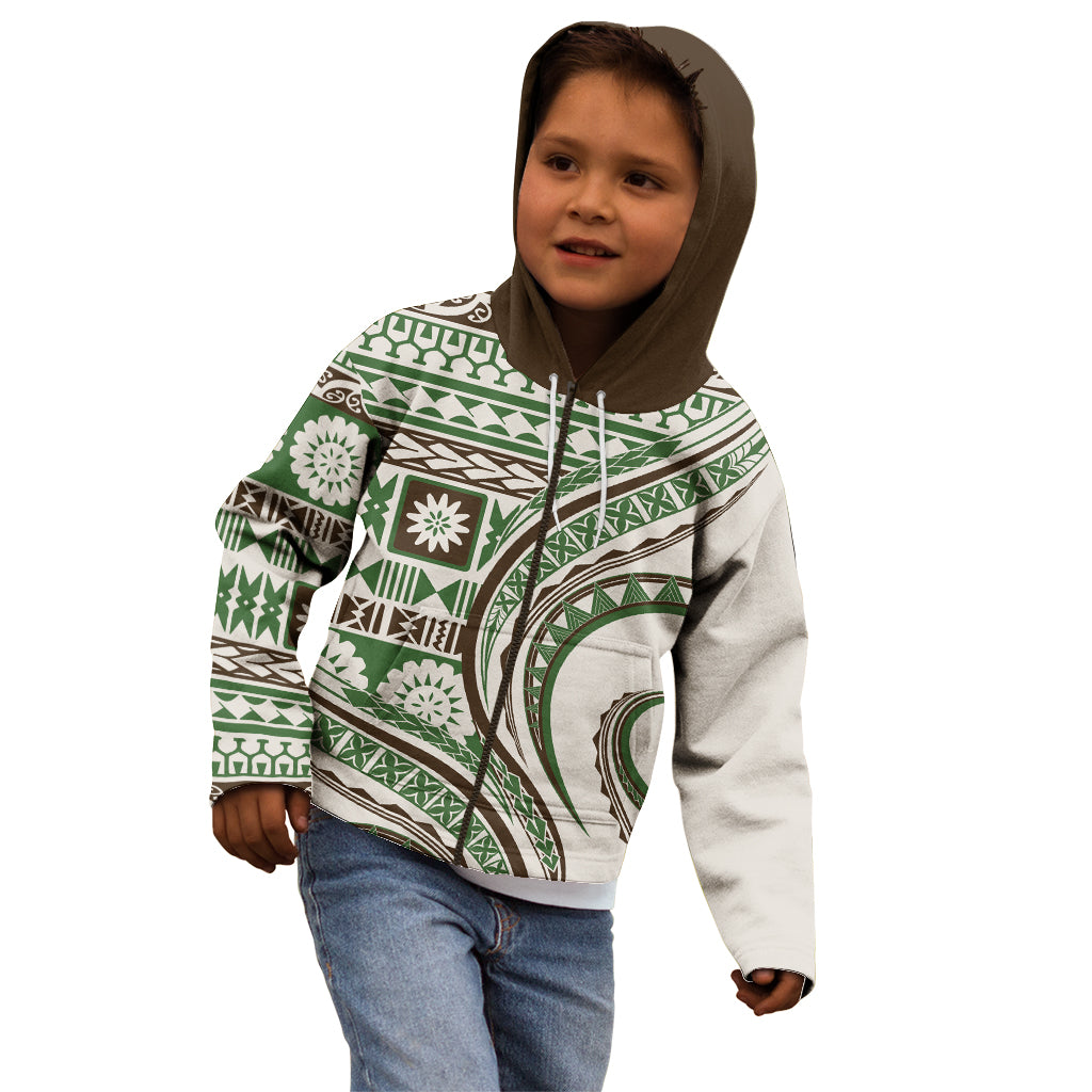 Hawaiian Hibiscus Tribal Vintage Motif Kid Hoodie Ver 7