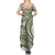 Hawaiian Hibiscus Tribal Vintage Motif Summer Maxi Dress Ver 7