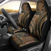 Hawaiian Hibiscus Tribal Vintage Motif Car Seat Cover Ver 8