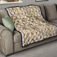 Hawaii Lokelani Pikake Lei Quilt Hawaiian Flag Motif