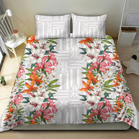 Hawaii Tropical Twist Lei Bedding Set Hawaiian Flag Motif