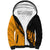 Australia Wallabies and Aotearoa Rugby Sherpa Hoodie Kangaroo Black Fern Maori Gold Vibe LT9 Unisex Gold - Polynesian Pride