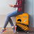 Australia New Zealand Rugby Luggage Cover Gold Aboriginal Wallabies and Maori Black Fern - Polynesian Pride