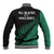 Australia Wallabies and Aotearoa Rugby Baseball Jacket Kangaroo Black Fern Maori Green Vibe LT9 - Polynesian Pride