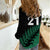 Custom Australia Wallabies and Aotearoa Rugby Women Casual Shirt Kangaroo Black Fern Maori Green Vibe LT9 - Polynesian Pride