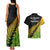 Australia Wallabies and Aotearoa Rugby Couples Matching Tank Maxi Dress And Hawaiian Shirt Kangaroo Black Fern Maori Gradient Vibe LT9 - Polynesian Pride