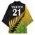 Australia New Zealand Rugby Kimono Gradient Aboriginal Wallabies and Maori Black Fern - Polynesian Pride