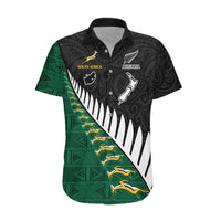 South Africa and Aotearoa Rugby Hawaiian Shirt Springboks