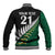 Custom South Africa and Aotearoa Rugby Baseball Jacket Springboks Black Fern Maori Vibe LT9 - Polynesian Pride